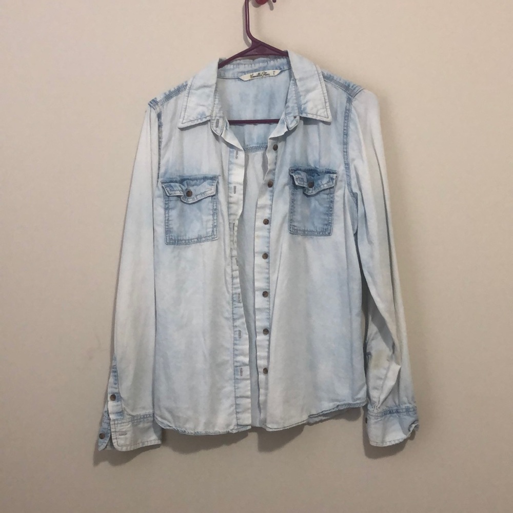 Chambray button down